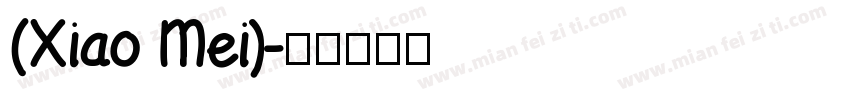 (Xiao Mei)字体转换